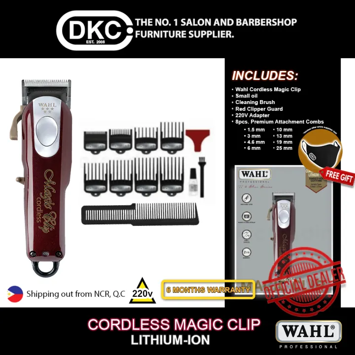 wahl magic clip cordless rpm