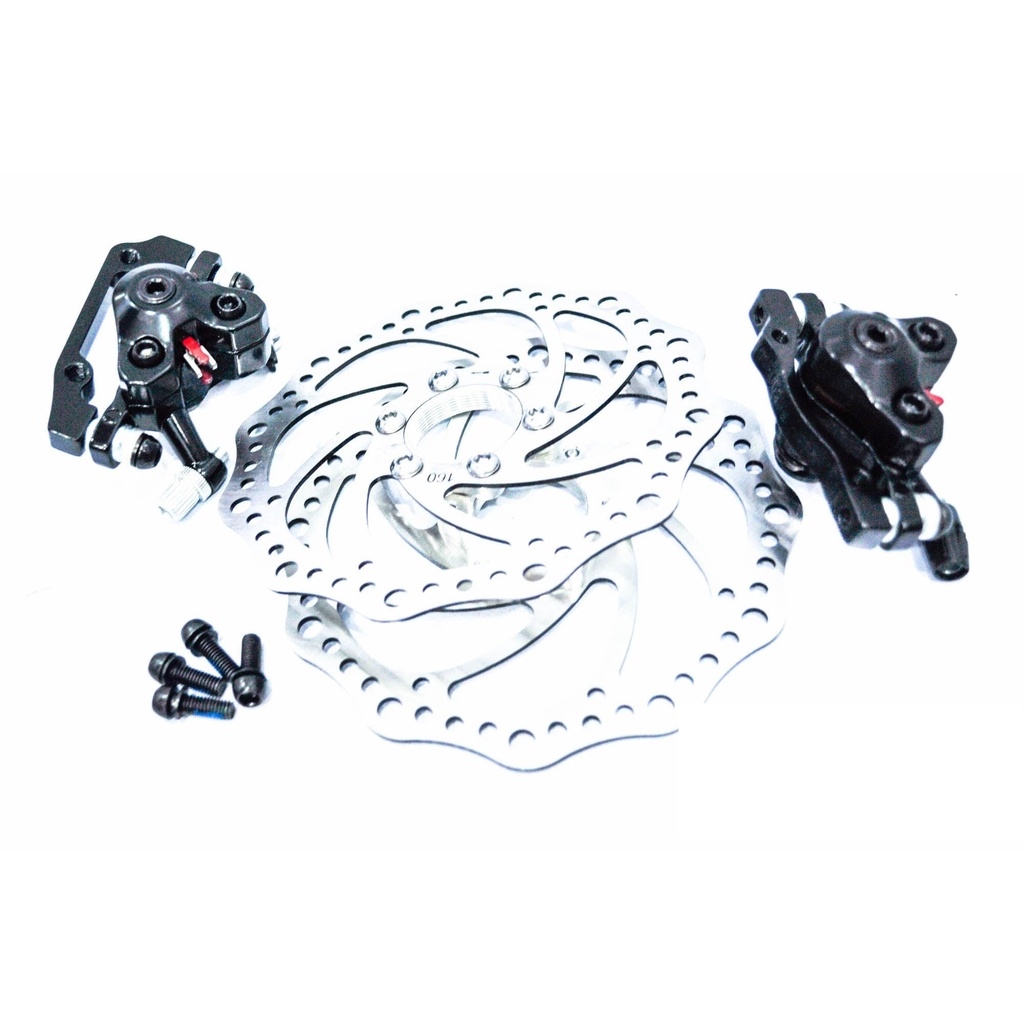 bicycle mechanical disc brakes complete set (screw type model) Lazada PH