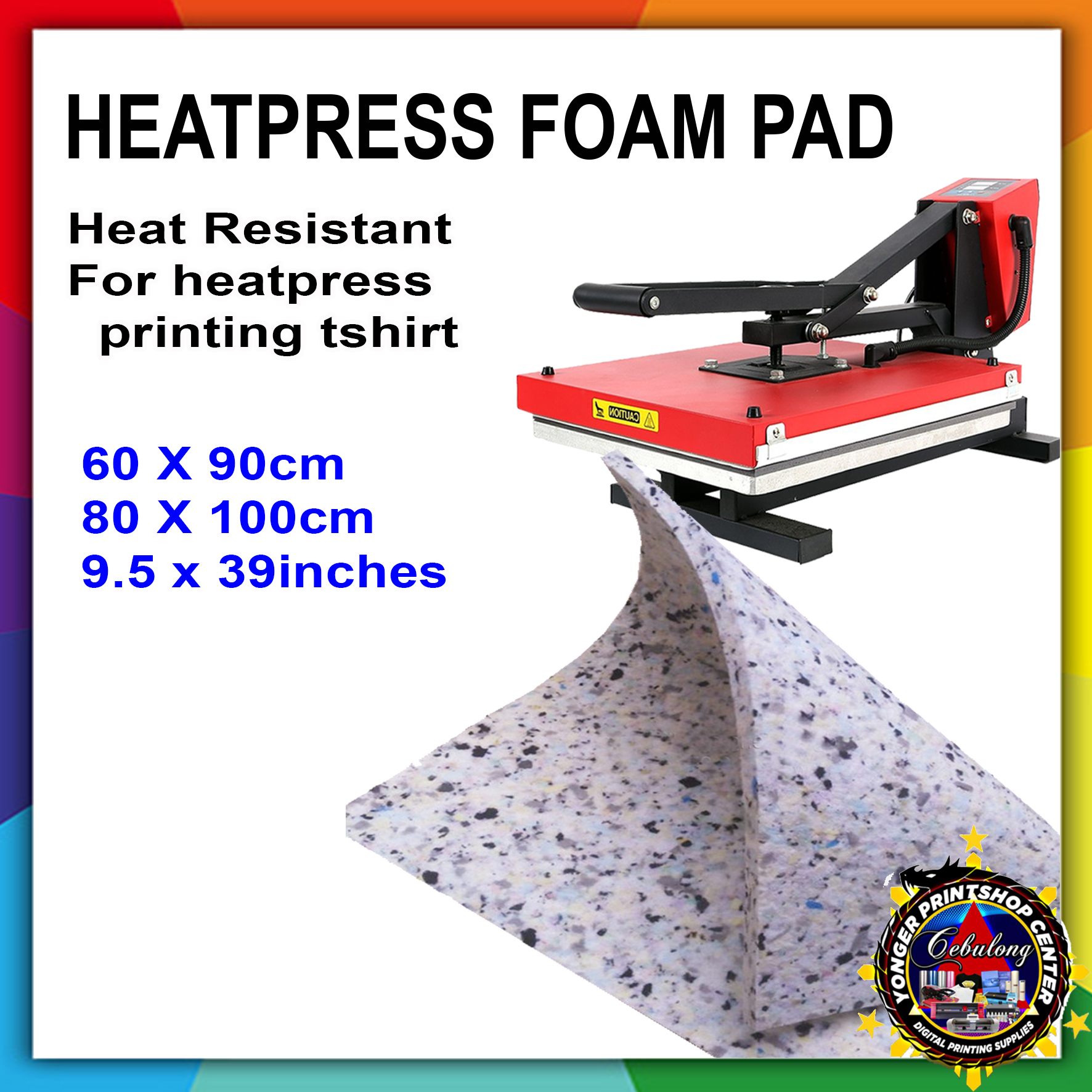 HEATPRESS FOAM PAD FOR LANYARD 9.5 X 39 INCHESCEBULONG YONGER Lazada PH