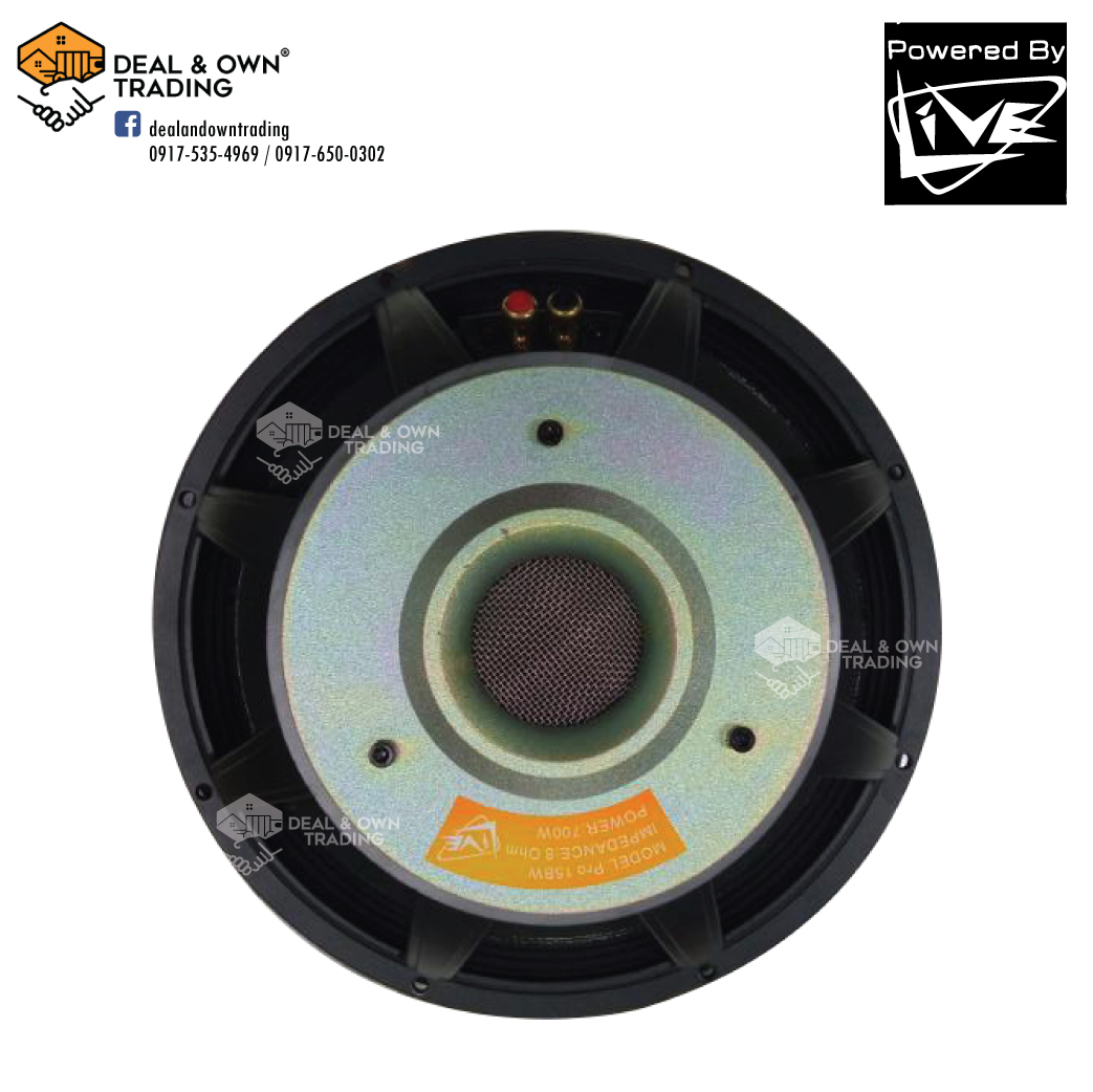 Live PRO-15BW 15inch 700W Speaker 