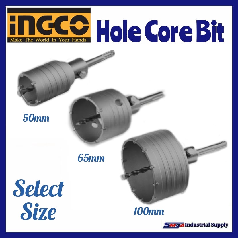 Ingco Hole Core Bit (50mm, 65mm, 100mm) | Lazada PH