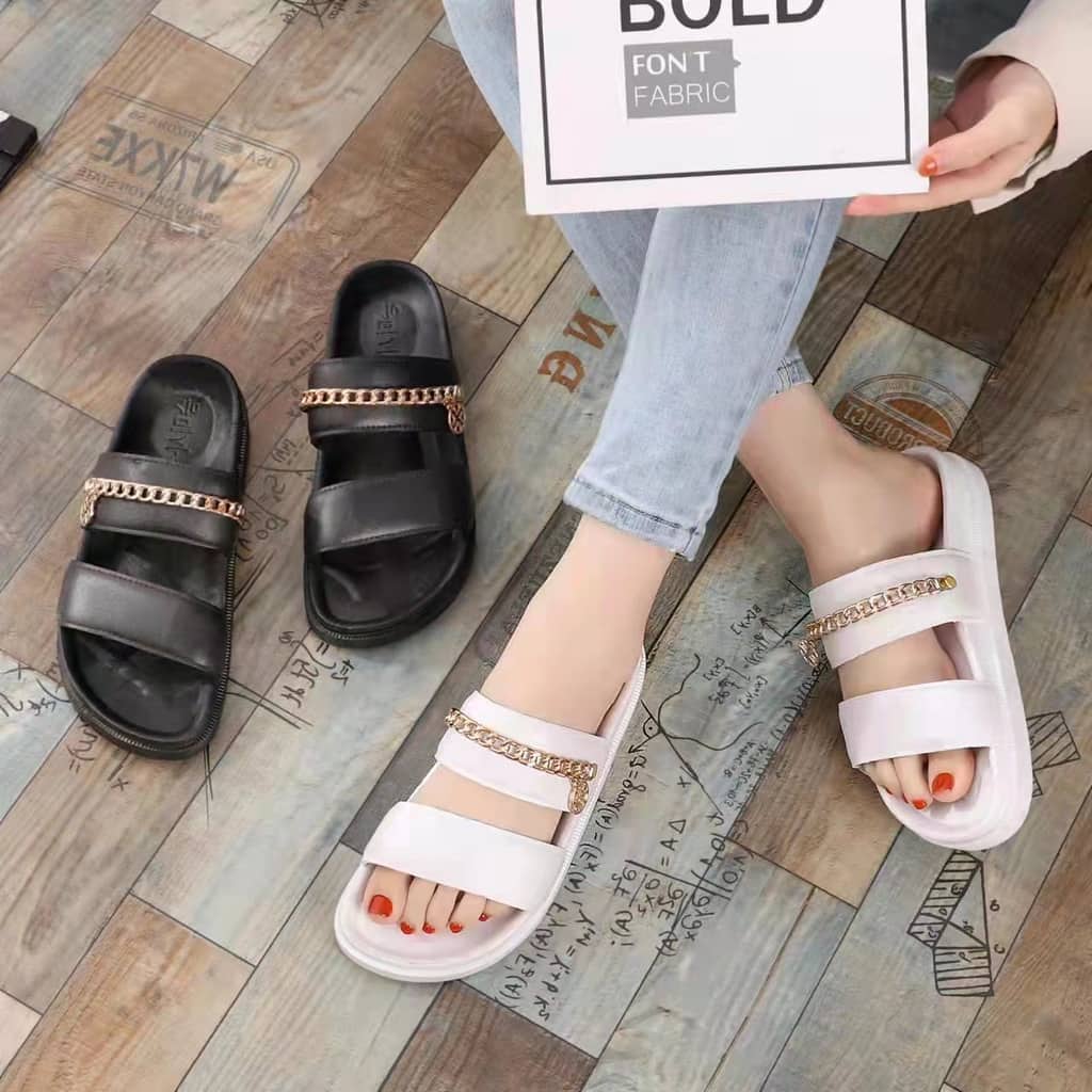 Bestseller Korean Fashion Sandals Thick Bottom peep-toe Sandals Casual Simple  Shoes For Women #new288 | Lazada PH
