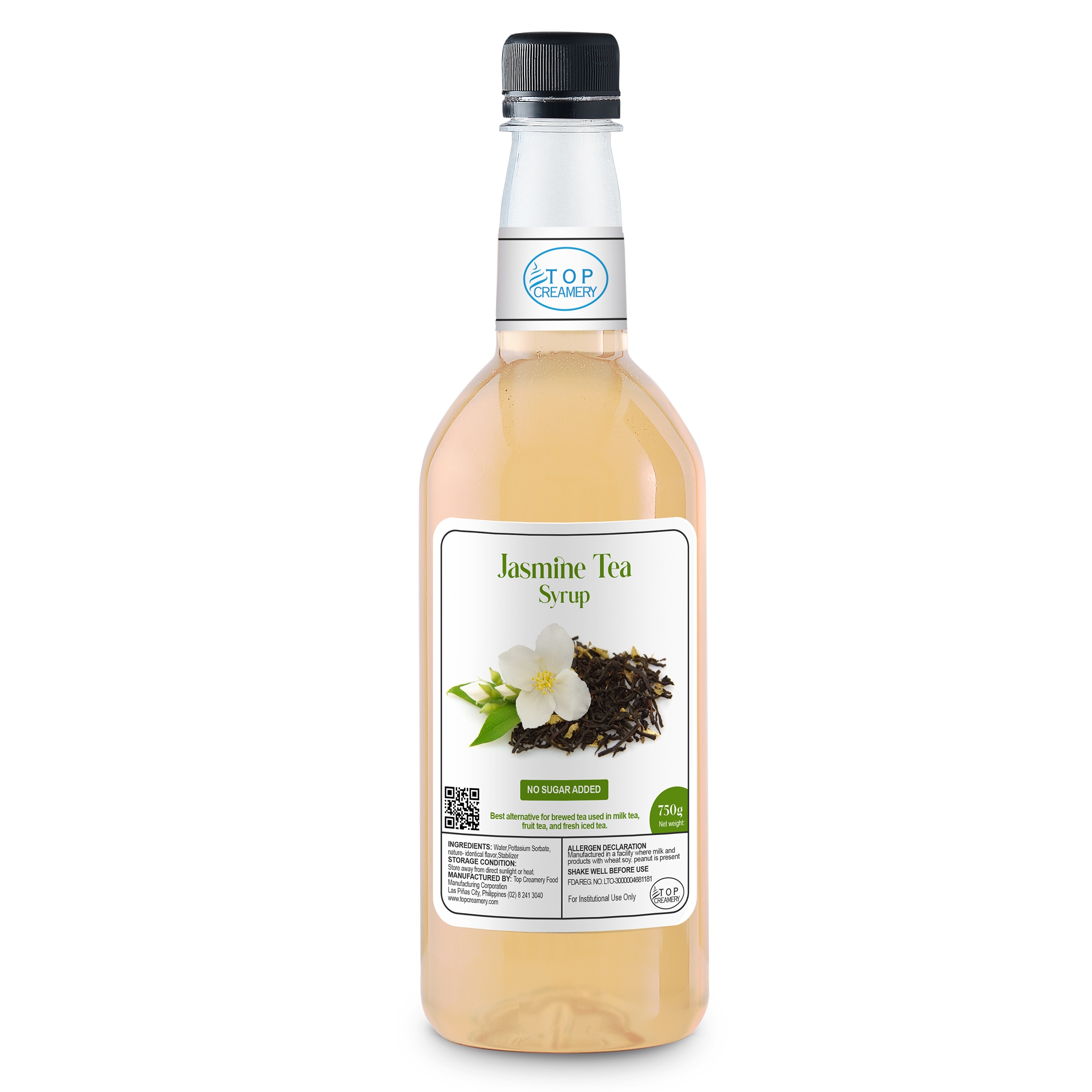 Top Series Jasmine Tea Syrup 750ML Lazada PH