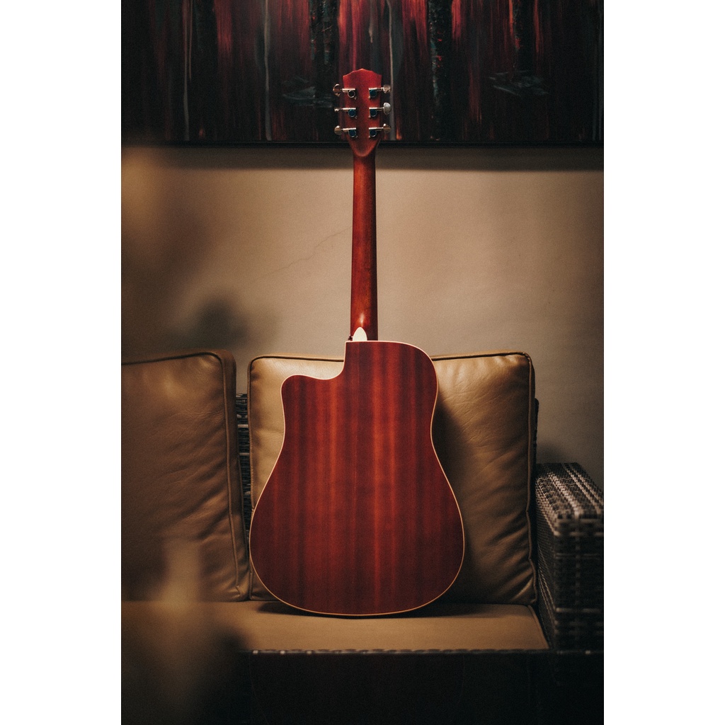 HBT ♧Slick 042 EQ 41 inches Acoustic Guitar with Builtin 4 way