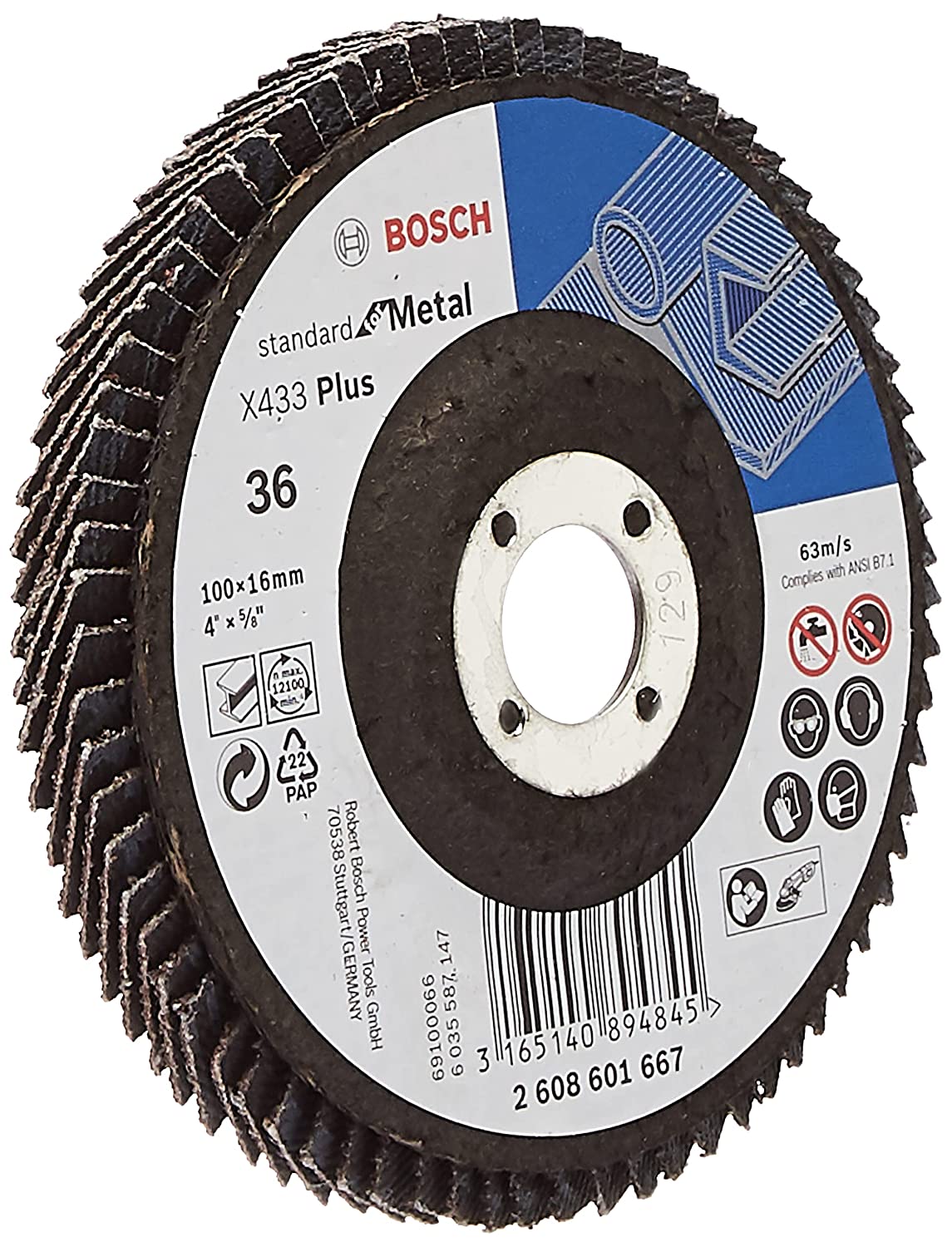 ORIGINAL BOSCH Flap Disc 4