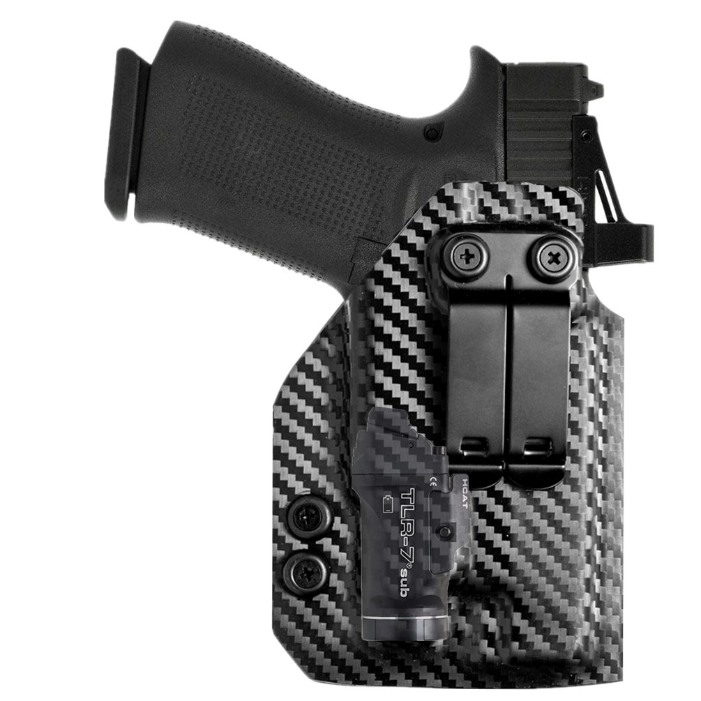 kydex Inside Waistband Holster For Glock G43x G48 43x 48 MOS Rail With