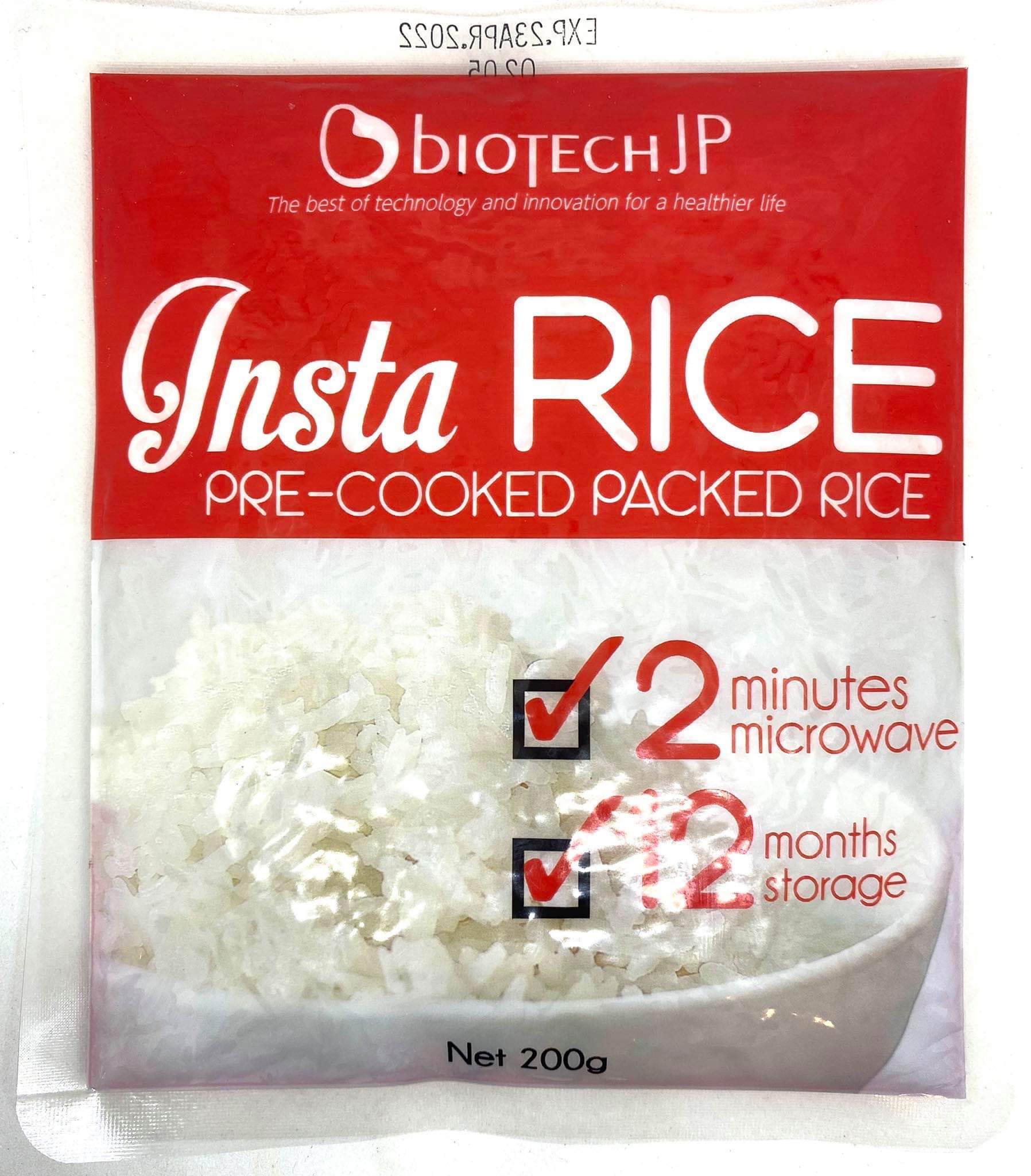 Insta Rice (200g) pre cooked packed rice Lazada PH
