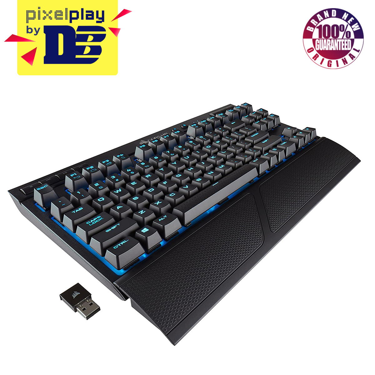 Teclado Corsair K63, Wireless Cherry MX,Mecánico, Multimedia