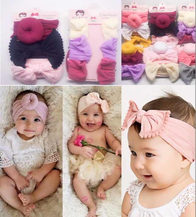 baby girl turban headband