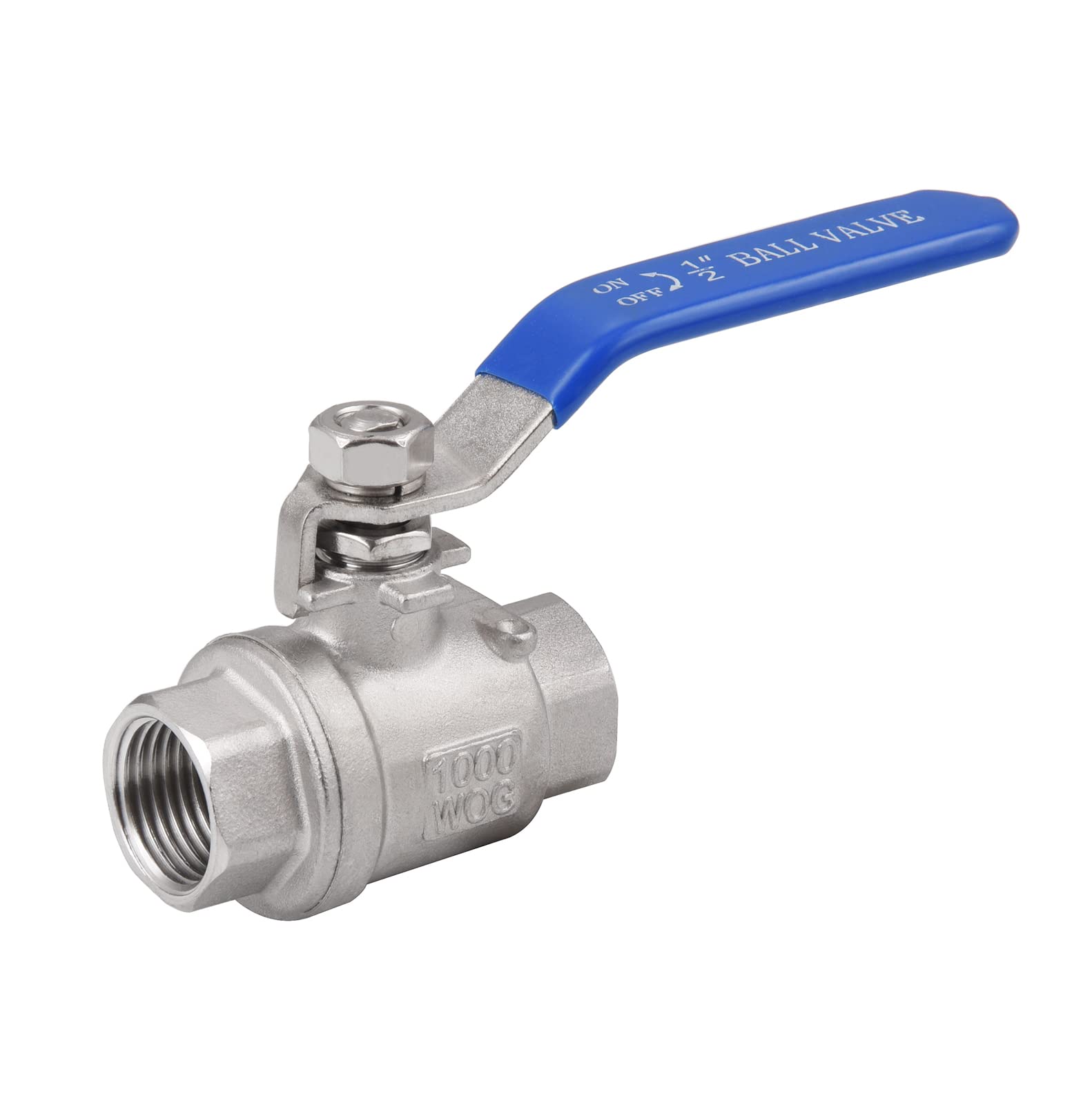 1 2 Inch Ss 304 Stainless Steel One-piece Ball Valve On-off Ball Valve 