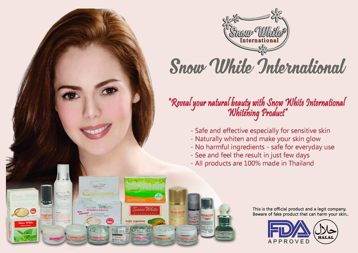 Snow White International Whitening Cream Original 30g review and price