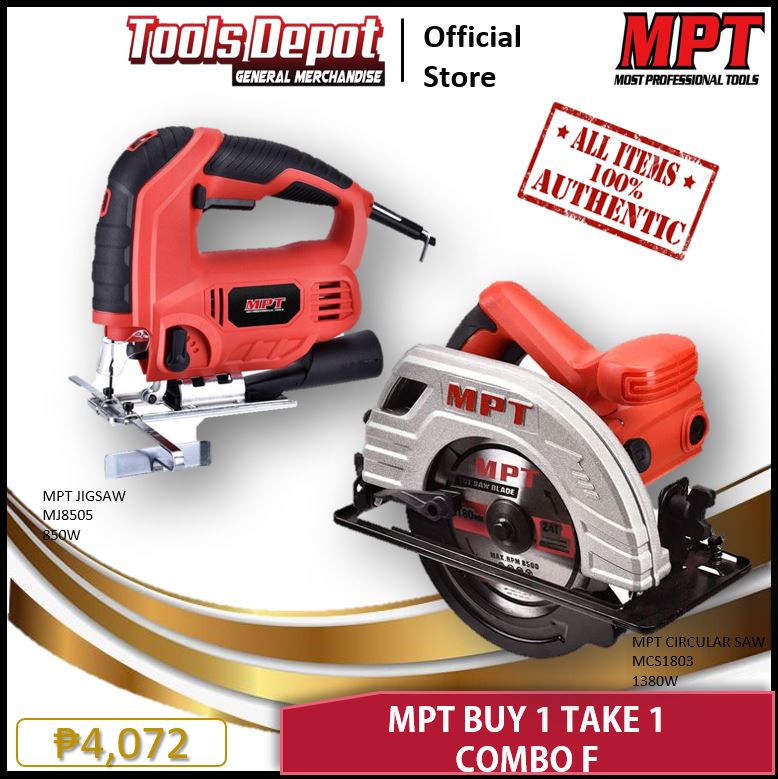 MPT JIGSAW AND CIRCULAR SAW (MPT BUY 1 