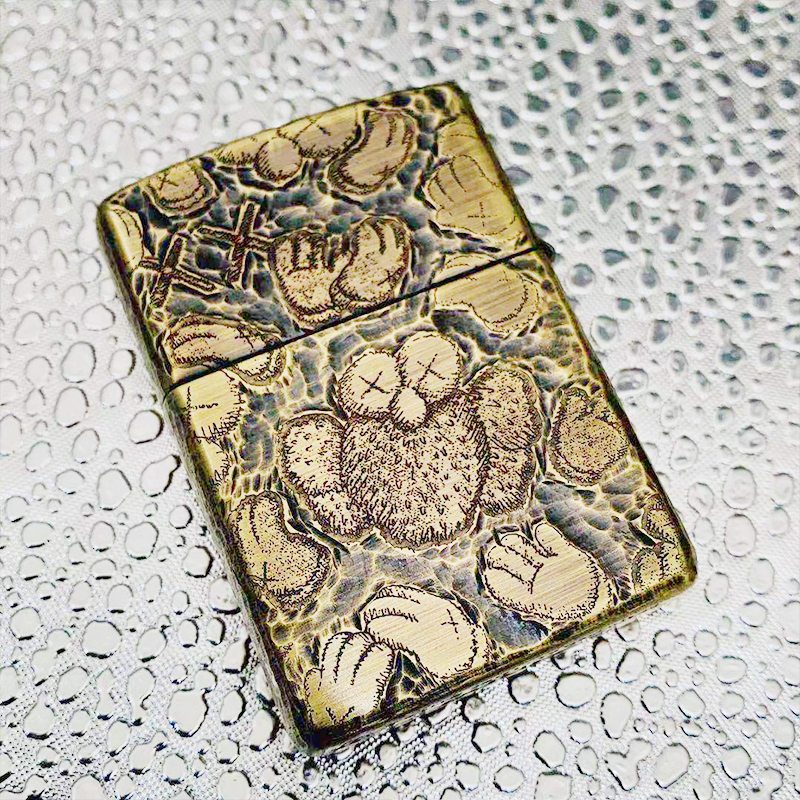 Zippo kerosene lighter United States original pure copper armor zp