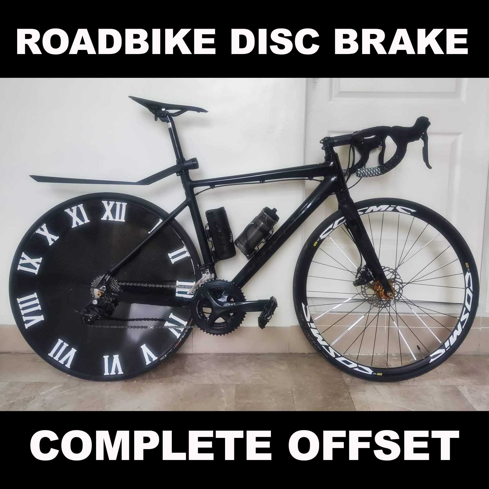 road bike disc wheel cover