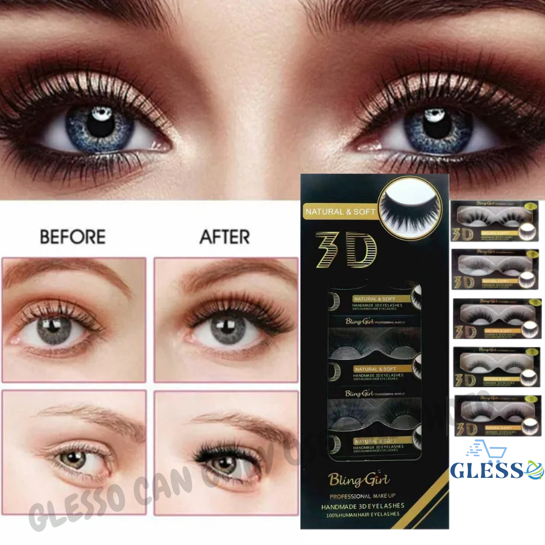 Human Hair Eyelashes #43 - CANDICE COSMETICS | Beauty products vendor near  you