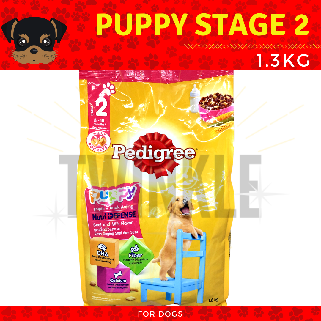 Pedigree Puppy Weaning Formula Stage To Months Milk Flavor Puppy Food