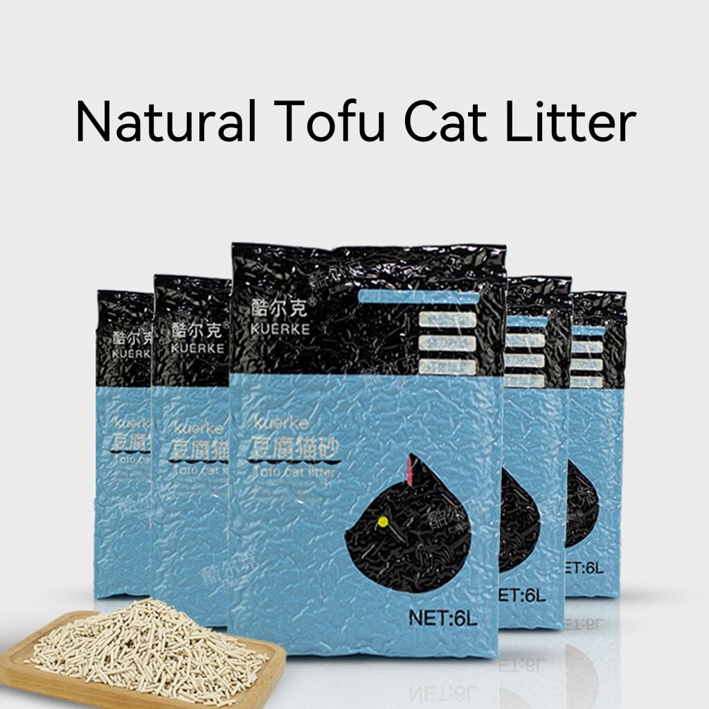 Cat Litter, Tofu Cat Litter, Crystal Cat Litter Quickly Absorb water, A bag of cat litter, can