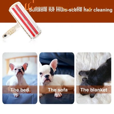 Pet Dog Cat Hair Remover Roller Cleaning Brush Sofa Carpet Hair Cleaner Tool