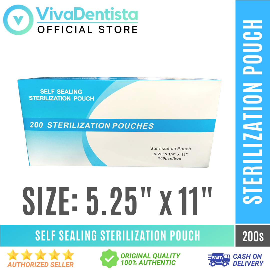Self Sealing Sterilization Pouches (200pcs) VivaDentista Dental Medical