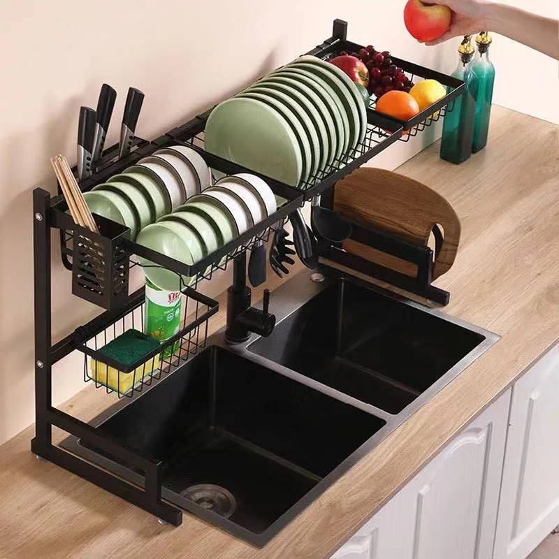 MH Sink Draining Shelf Dish Rack Kitchen Shelves Household Dish Rack ...