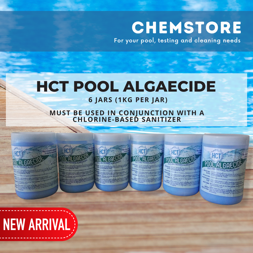 BULK 6KG Pool Algaecide HCT Algae Remover Algae Prevention Anti Algae