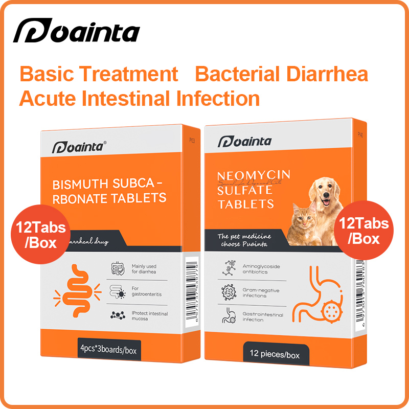 PUAINTA Gastrointestinal Tract Infection Treament for Dogs and Cats