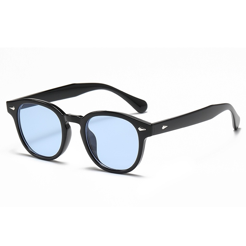 Fashion Simple Style Mirrored Lens Square Sunglasses for Men Women