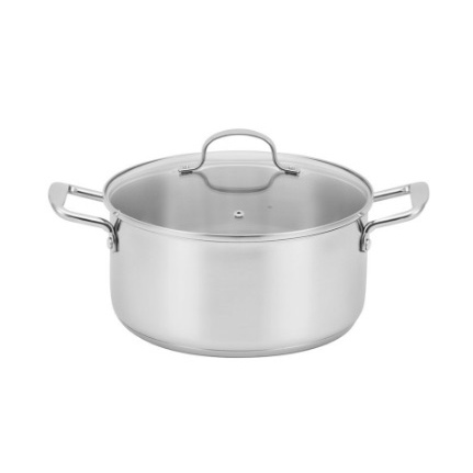 Rossetti R2400-22 Brianna Series Stainless Sauce Pot With Glass Cover ...