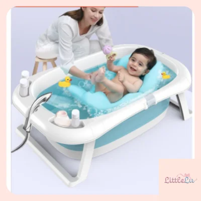High Quality Latest Design Portable Easy Use Baby Infant Foldable Bath Tub ONLY Foldable Bath Tub for Babies Children Baby Personal Care