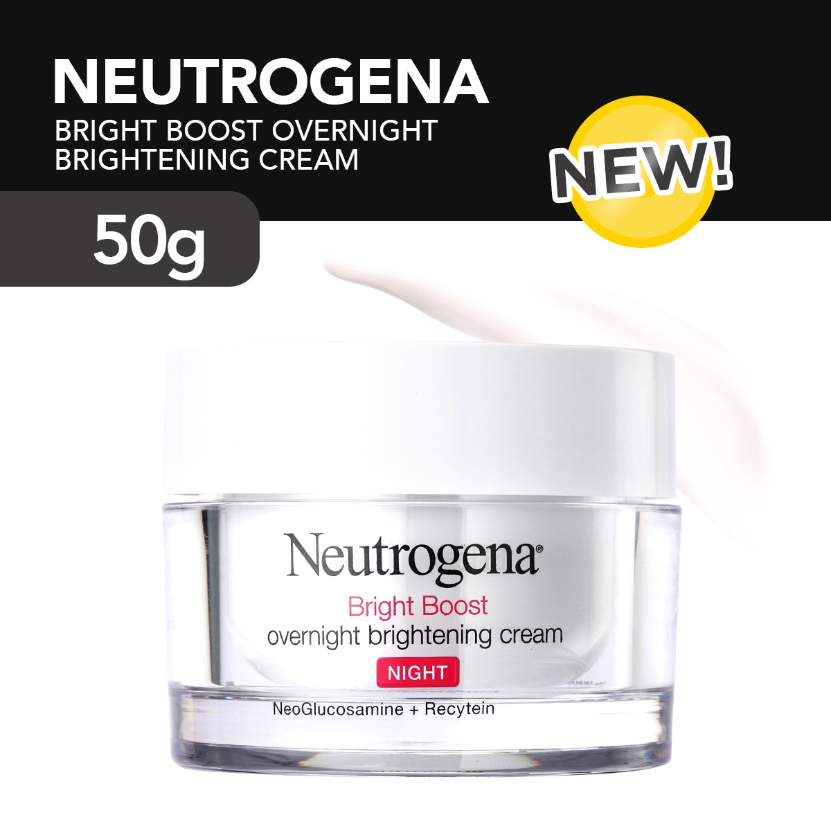 neutrogena bright boost overnight brightening cream