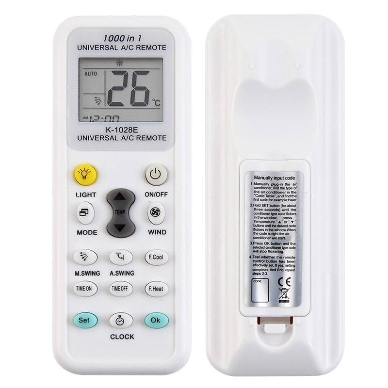 Universal Air Conditioner Remote Control Compact Low Power Consumption
