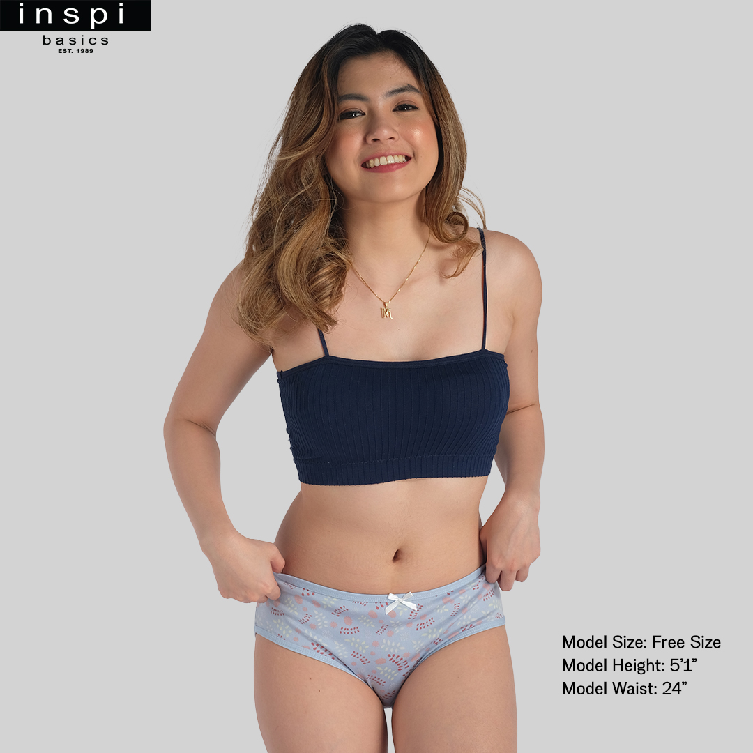 INSPI Basics 3pcs Panty for Women Slim Size Set Cotton Underwear IXB