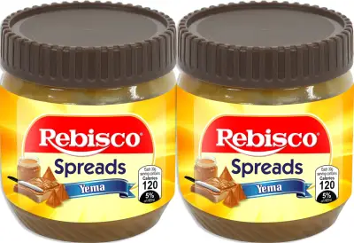 REBISCO SPREADS YEMA 190g/jar (Set of 2)
