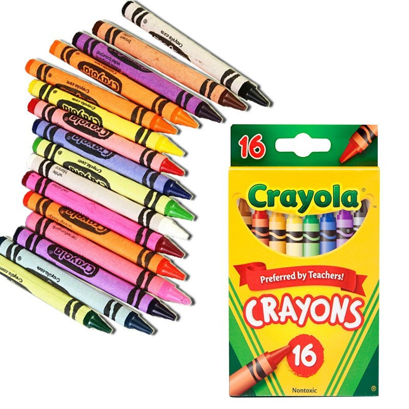 16 colors Crayola Crayons Lazada PH