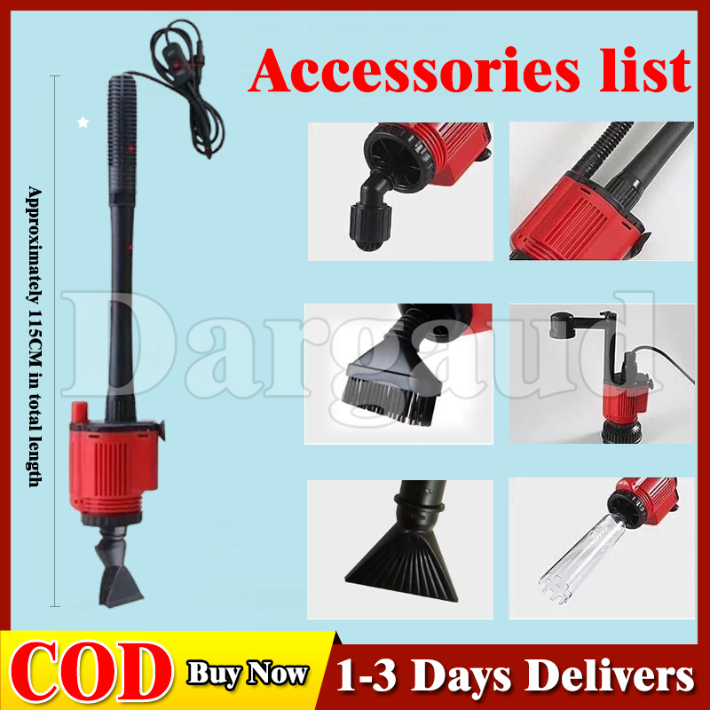 Aquarium Clean Vacuum Water Change Changer Gravel Cleaner Tank Siphon