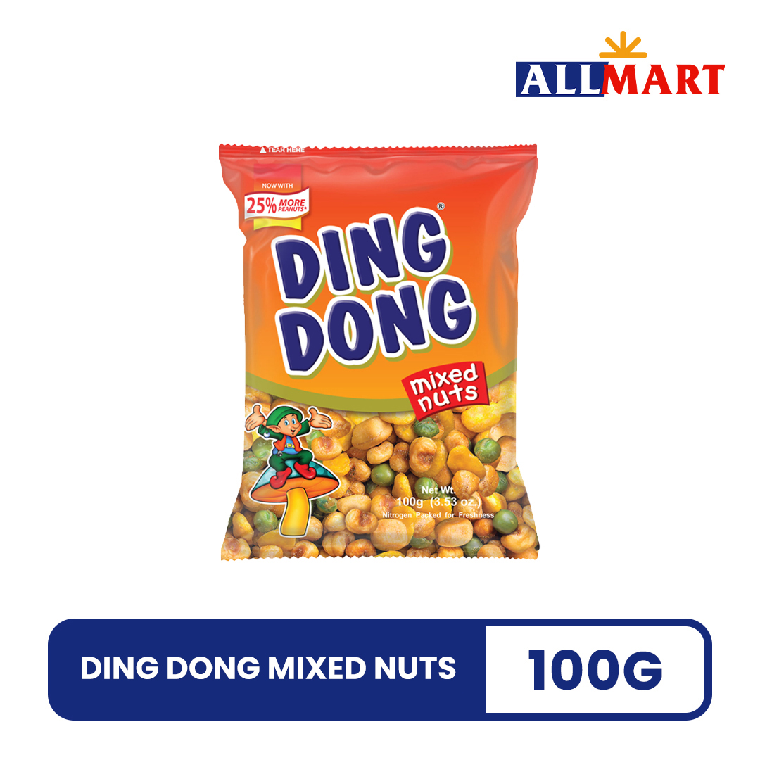 Ding Dong Mixed Nuts 100g Lazada PH
