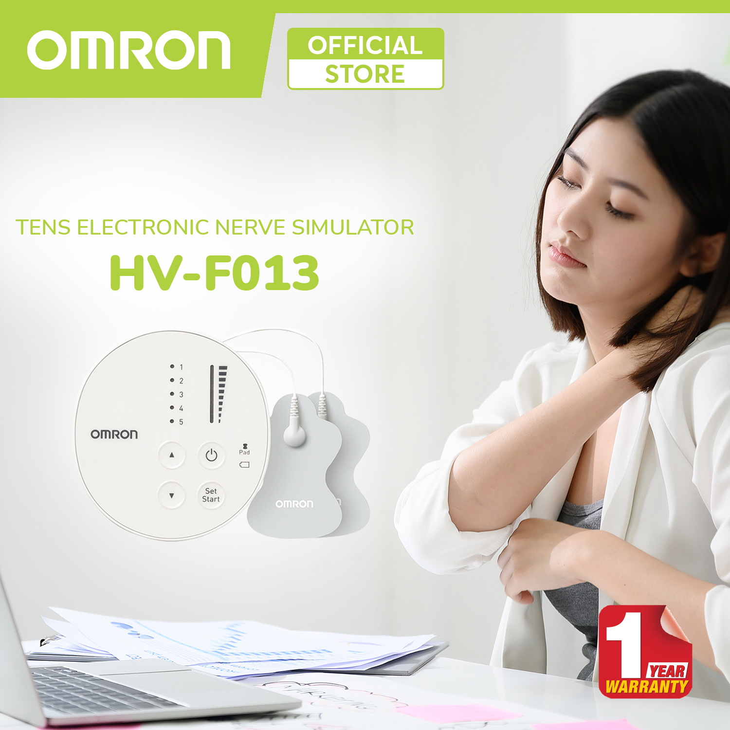 Omron Tens Therapy Device HVF013