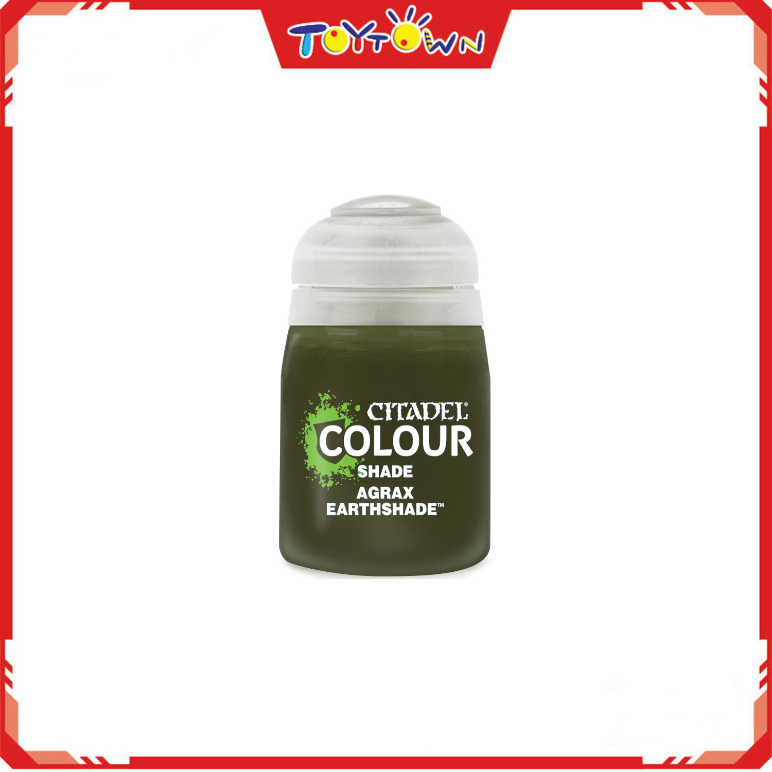 Warhammer Citadel Colour Paint Shade: Agrax Earthshade 18ml