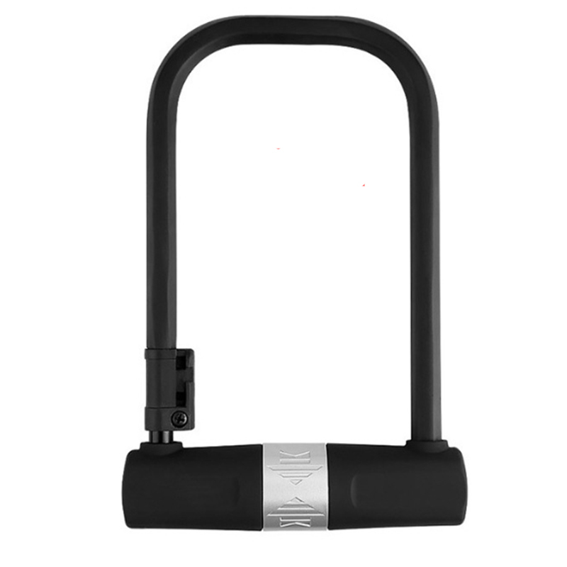 Carbon Steel Bike U Lock with 120cm Cable AntiTheft Lock with Key