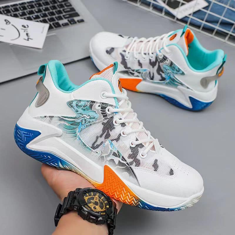 MEN'S NEW SUMMER MESH BASKETBALL SHOES Lazada PH