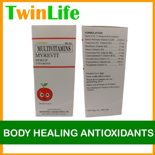 Myrevit Multivitamins Syrup for Kids Lazada PH