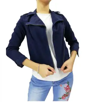 cropped denim jacket