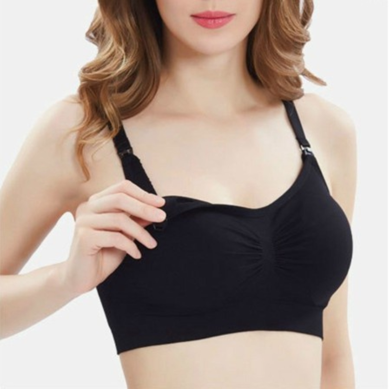 Cotton Nursing Bra Maternity Bra Breast Feeding Push Up