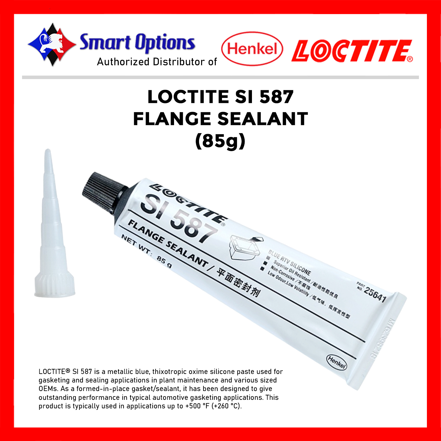 Loctite SI 587 Flange Sealant 85g Lazada PH