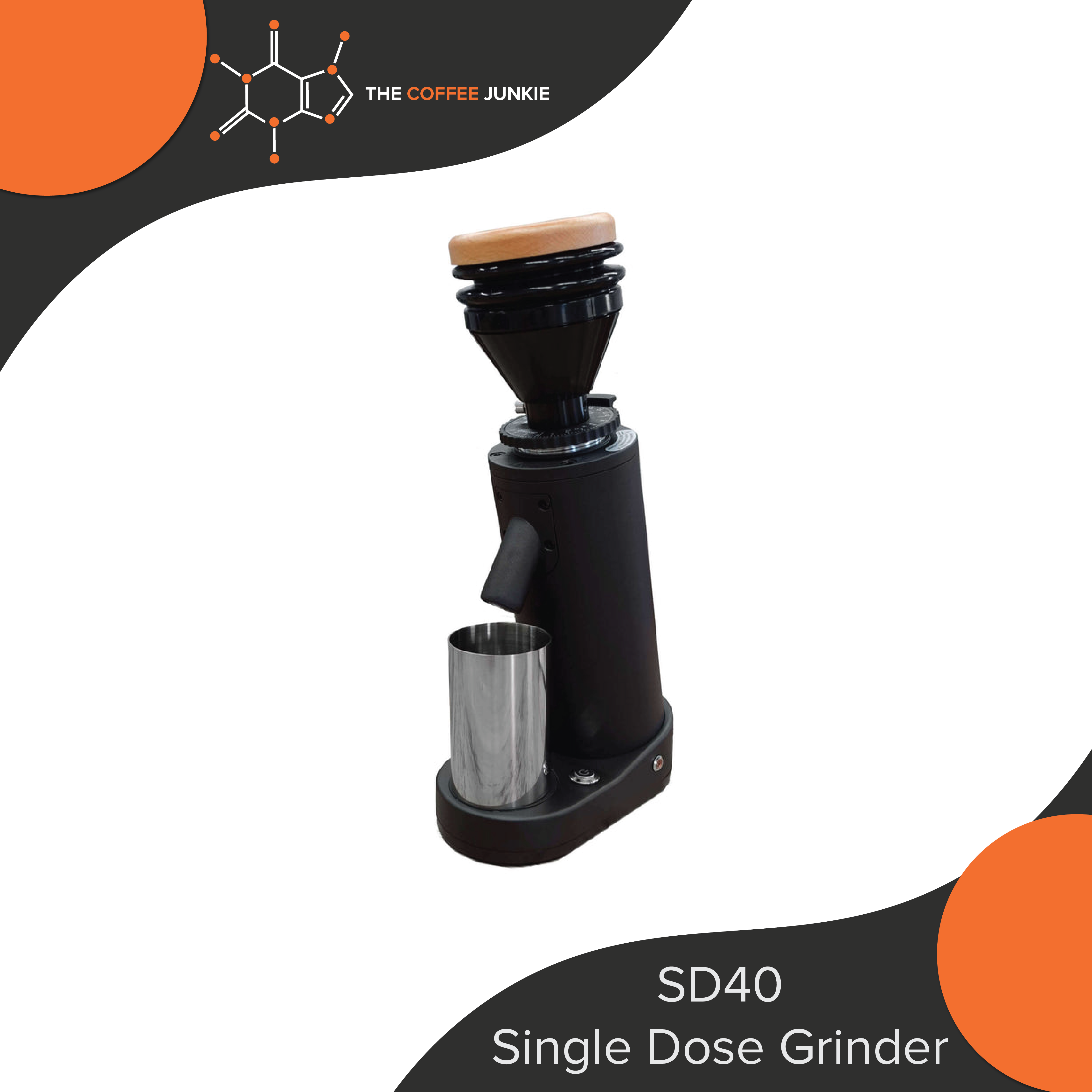 SD40 Coffee Grinder Single Dose Grinder Titanium Burrs Lazada PH