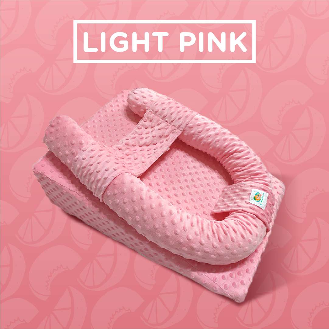 Breastfeeding Pillow Baby Wedge Pillow For Newborn Baby Feeding Pillow Anti-Reflux Baby Lounger Pillow