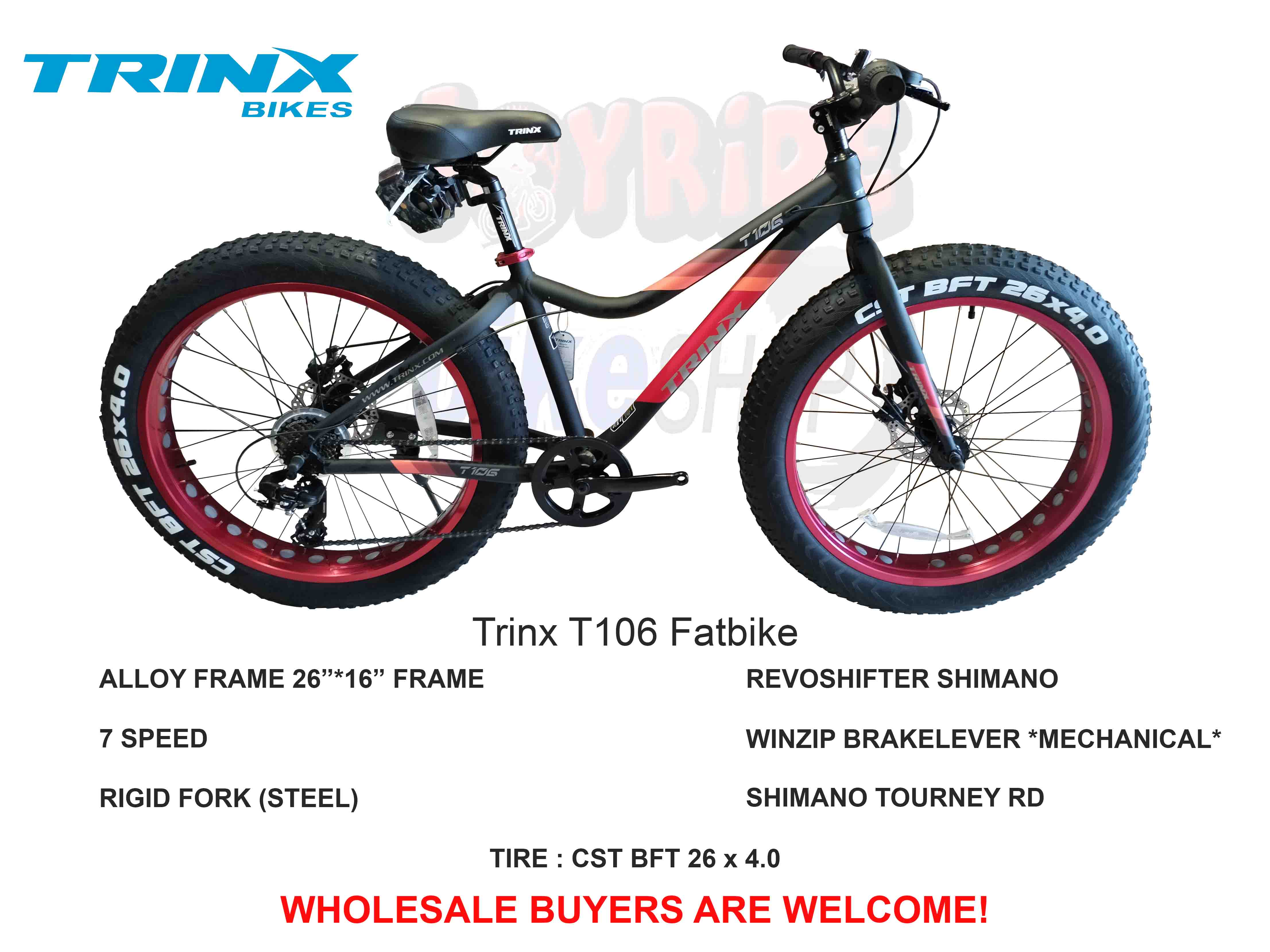 trinx t106 fat bike price