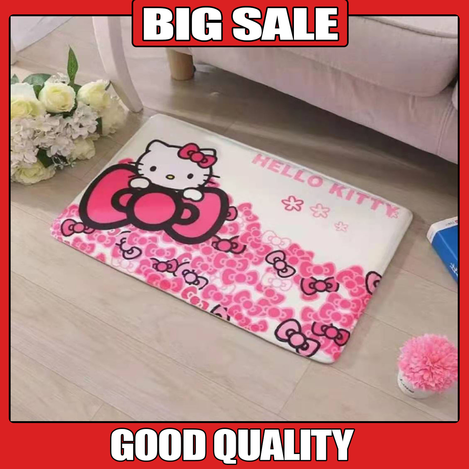 NEW HELLO KITTY DOORMAT Lazada PH