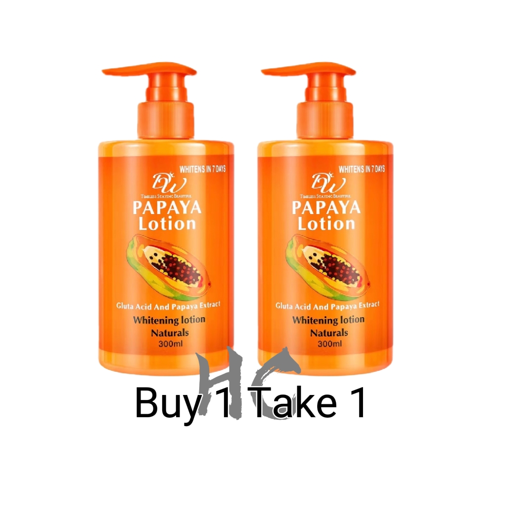 （Buy1 Take1）Whitens In 7 Days Papaya Lotion Gluta Acid And Papaya