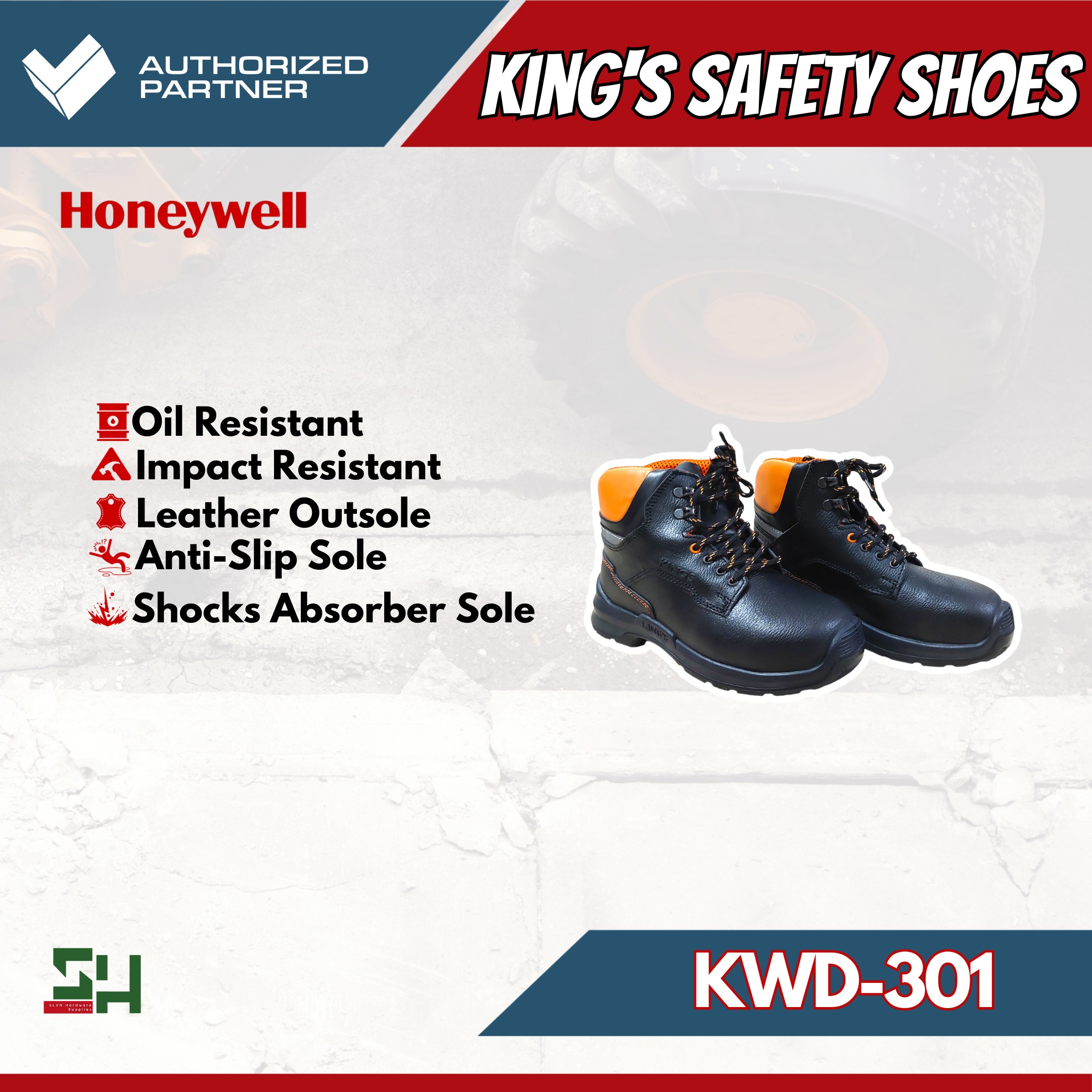 King's by honeywell deals steel toe boots